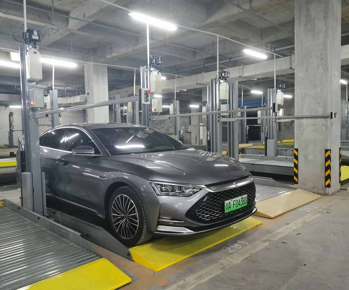 PJS兩柱簡易升降機械式停車設(shè)備